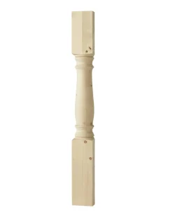 Svarvad stolpe - Halvstolpe 1180 x 130 mm