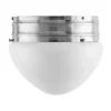 Taklampa - Heidenstamplafond 200 nickel, opalvit