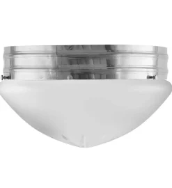 Taklampa - Heidenstamplafond 300 nickel, mattglas