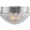 Taklampa - Heidenstamplafond 300 nickel, klarglas