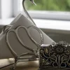 Toast- & servettställ silver - Svan