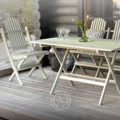 Trädgårdsbord - Klassiskt trädgårdsbord hopfällbart, 75 cm