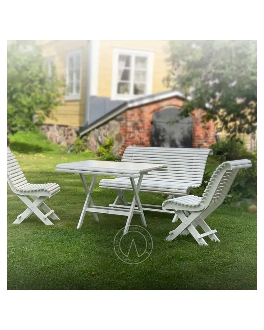 Trädgårdsbord Sundborn - Sekelskifte, hopfällbart