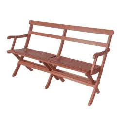 Trädgårdssoffa Solbacka - Karmsoffa, hopfällbar, 150 cm