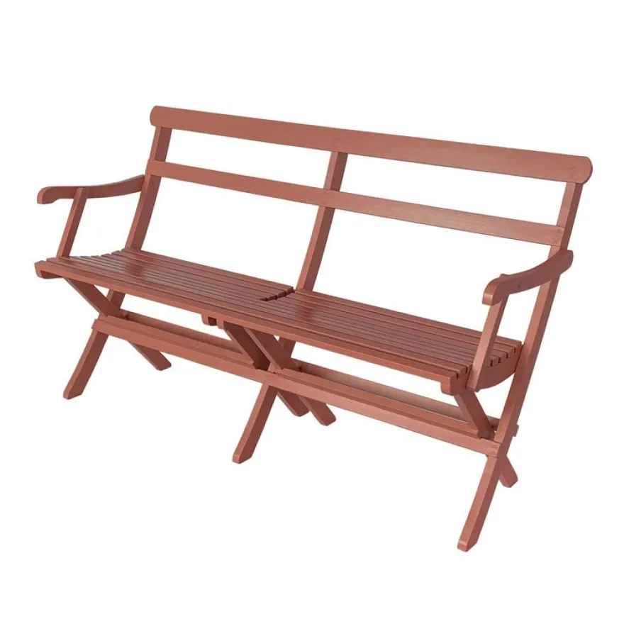 Trädgårdssoffa Solbacka - Karmsoffa, hopfällbar, 150 cm