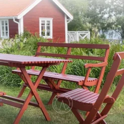 Trädgårdssoffa Solbacka - Karmsoffa, hopfällbar, 150 cm