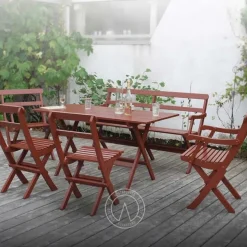 Trädgårdsstol Solbacka - Sekelskifte, hopfällbar