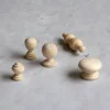 Träknopp - Svarvad Liten 20 mm
