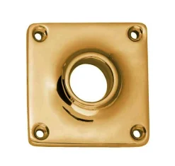 Tryckesbricka - Fyrkantig mässing, 43 mm