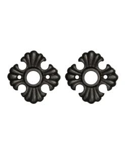 Tryckesbricka - Gjutjärn ornamenterad 72 mm