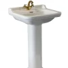 Tvättställ Art Deco - 60 cm, piedestal