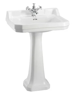 Tvättställ - Burlington Edwardian 56 cm, piedestal