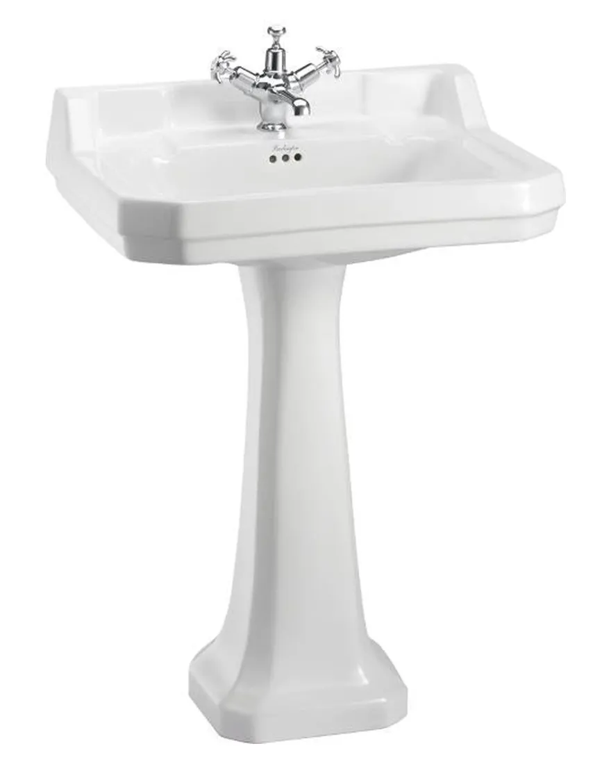 Tvättställ - Burlington Edwardian 56 cm, piedestal