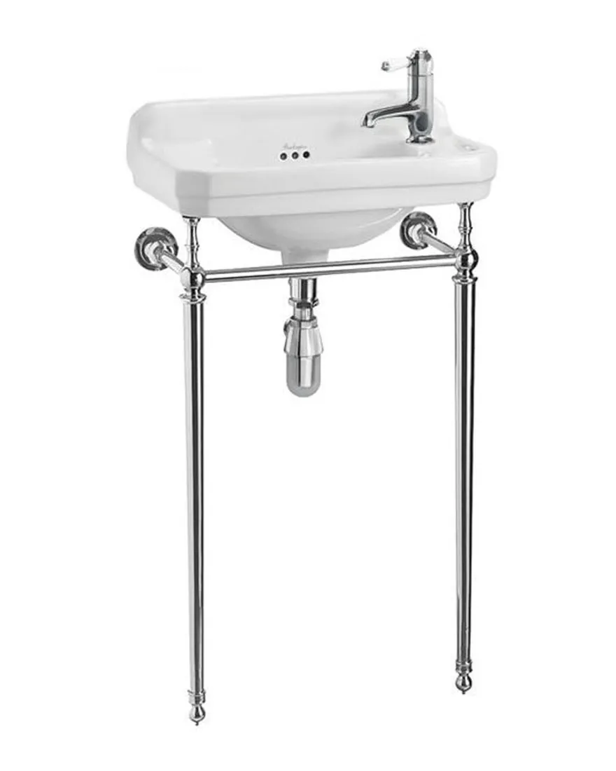 Tvättställ - Burlington Edwardian JR 51 cm med kromställning