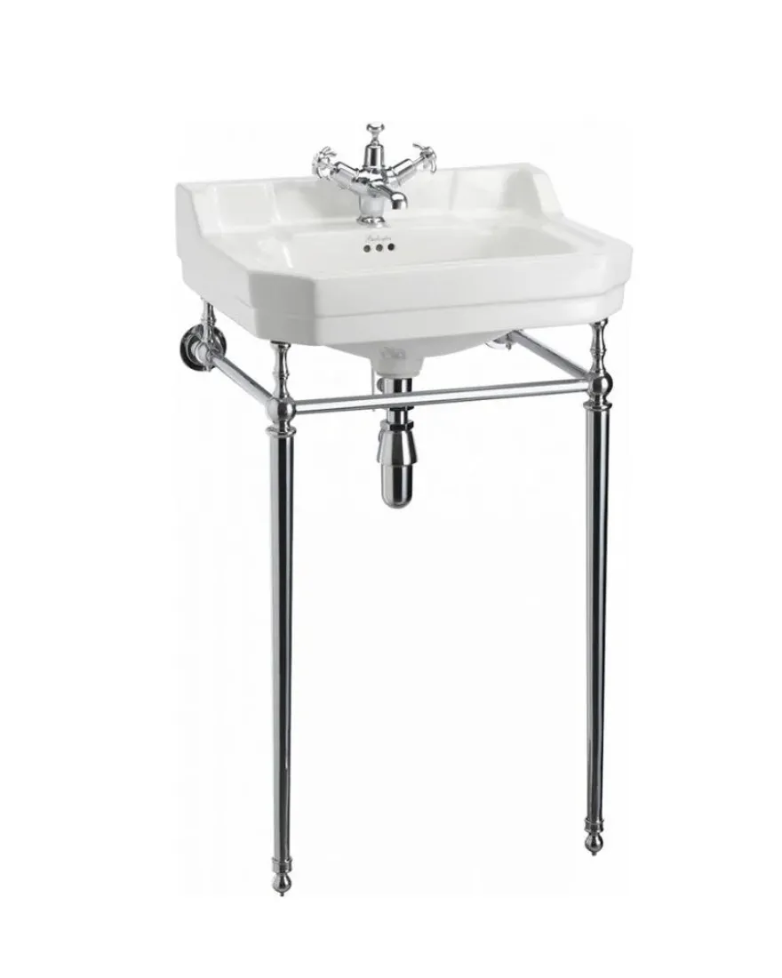 Tvättställ - Burlington Edwardian 56 cm, kromställning