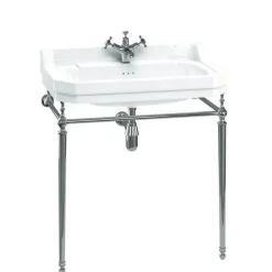 Tvättställ - Burlington Edwardian 80 cm, kromställning