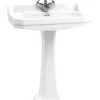 Tvättställ - Burlington Edwardian 80 cm, piedestal
