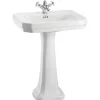 Tvättställ - Burlington Victorian 61 cm med piedestal