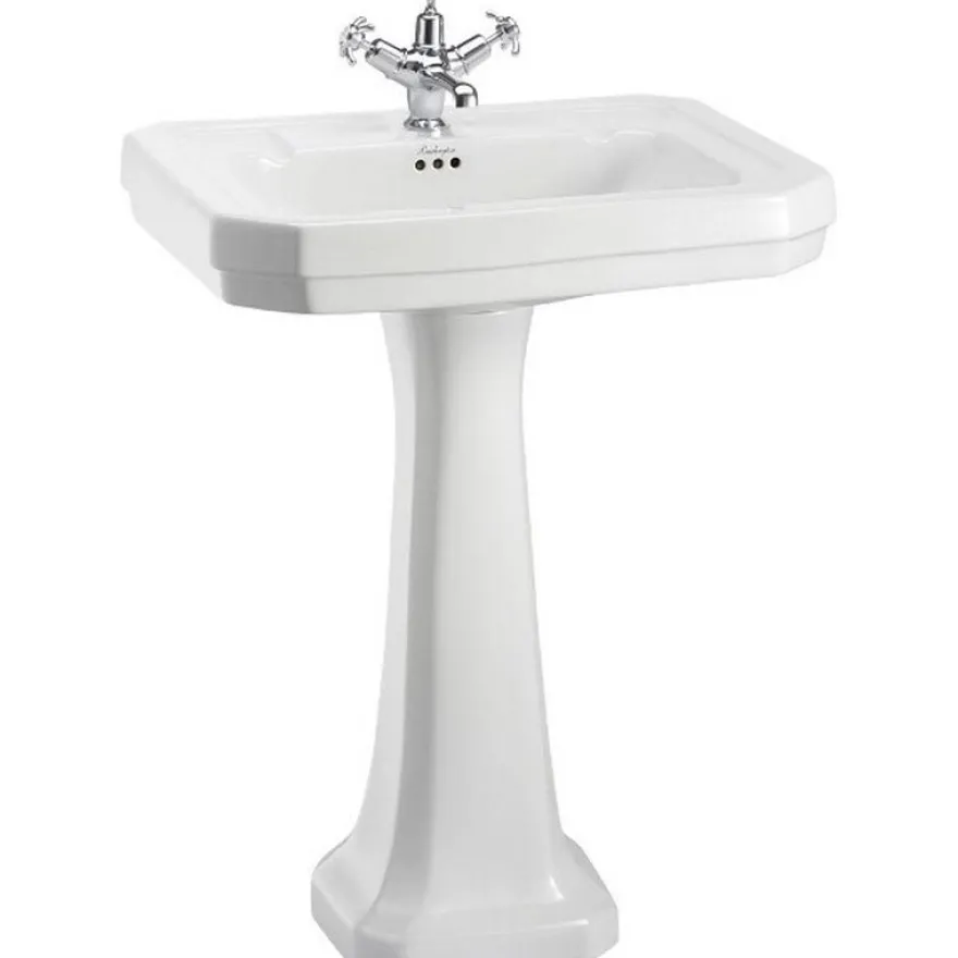 Tvättställ - Burlington Victorian 61 cm med piedestal
