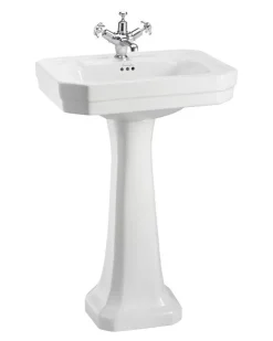 Tvättställ - Burlington Victorian 56 cm med piedestal