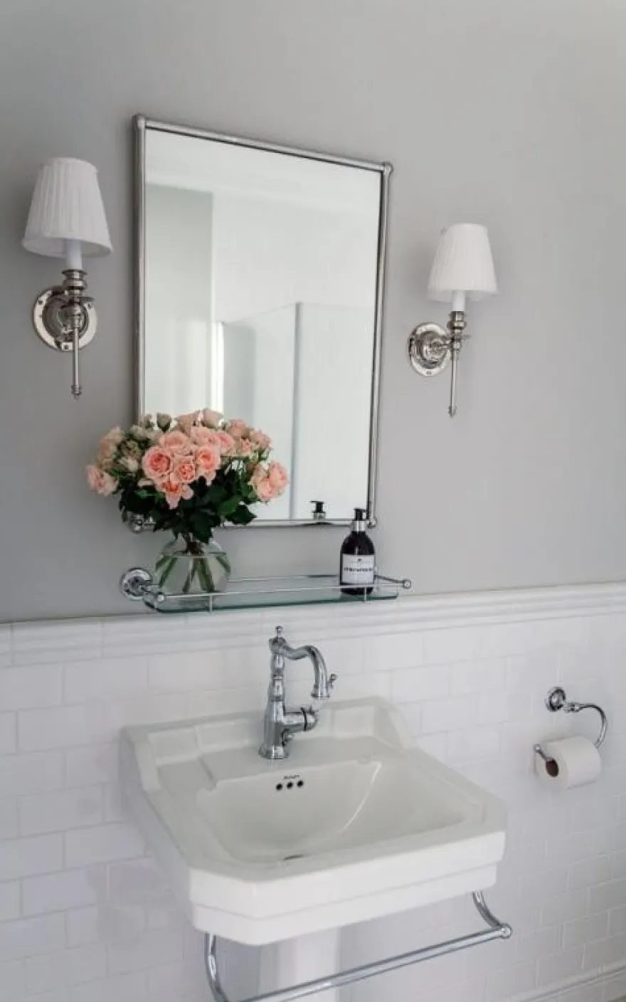 Tvättställ - Burlington Victorian 56 cm med piedestal