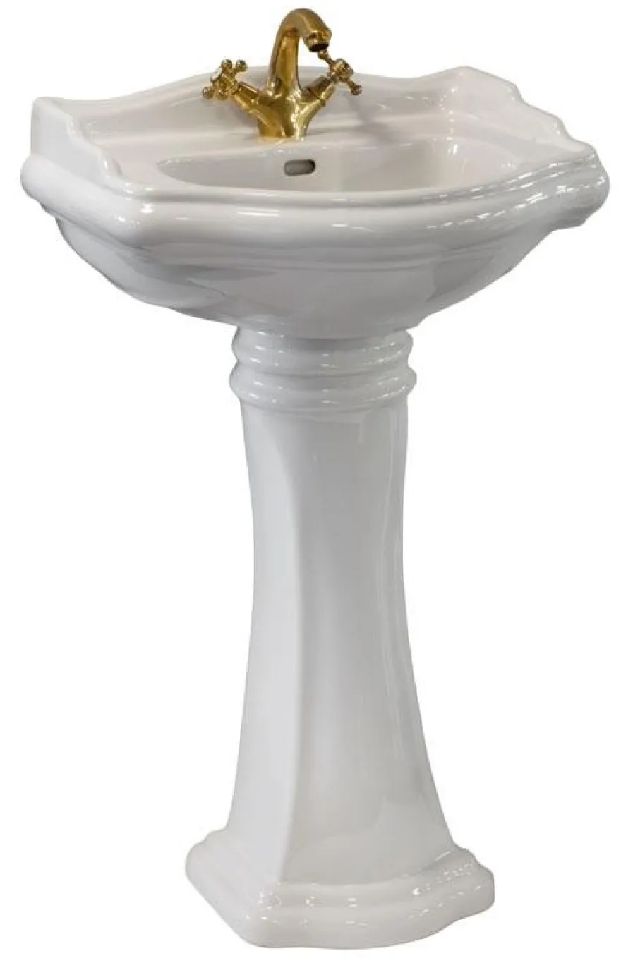 Tvättställ Camden - 55 cm, piedestal