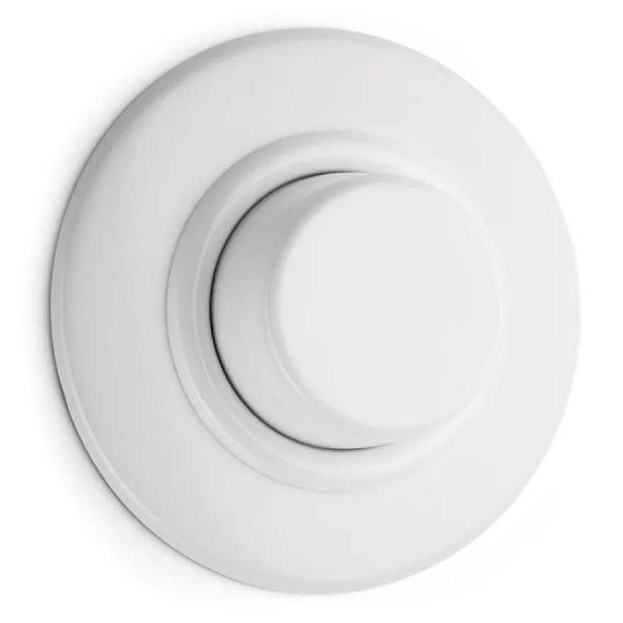 Universaldimmer PRO LED vit duroplast - THPG infällt