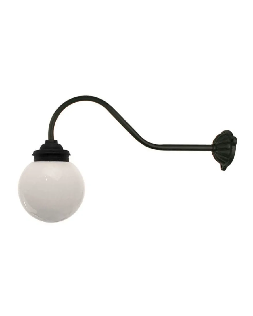 Utomhuslampa - Gårdslampa 90° krok