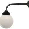 Utomhuslampa - Gårdslampa 90° lång böj