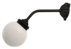 Utomhuslampa - Gårdslampa 45° rak kort