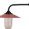 Utomhuslampa - Stallampa 90° lång böj, kopparskärm