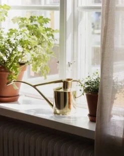 Vattenkanna inomhus - Mässing 1 L