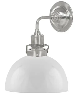Vägglampa - Lillienstedt nickel, opalvit halvsfär