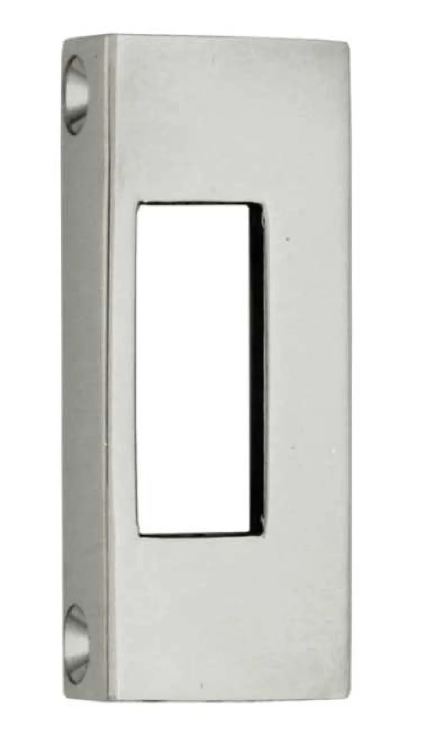 WC-regel rund - Toalettlås nickel