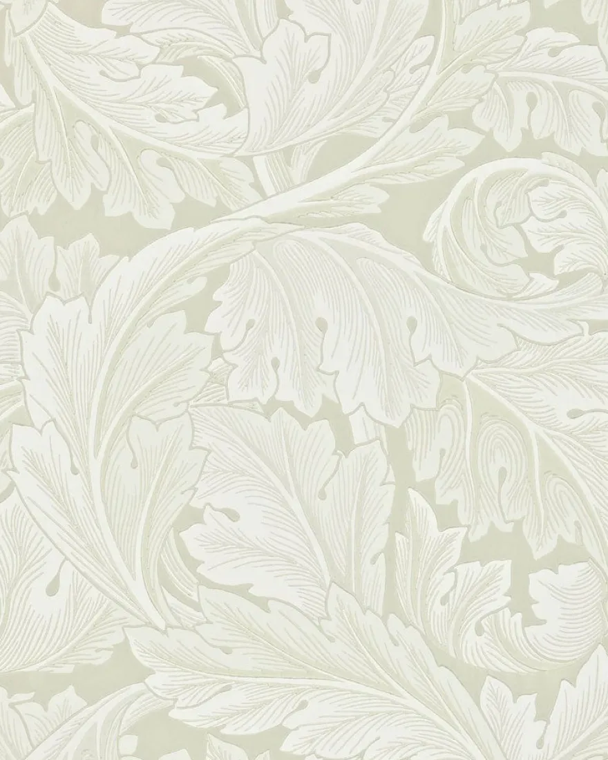 William Morris & Co. Tapet - Acanthus Chalk