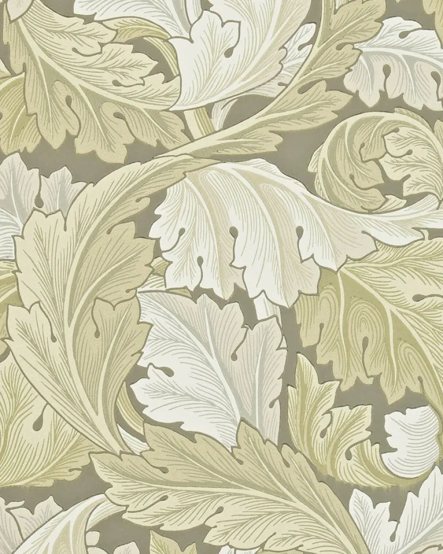 William Morris & Co. Tapet - Acanthus Stone