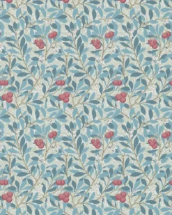 William Morris & Co. Tapet - Arbutus Woad/Russet