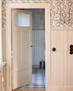 William Morris & Co. Tapet - Arbutus Woad/Russet