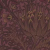 William Morris & Co. Tapet - Artichoke Wine