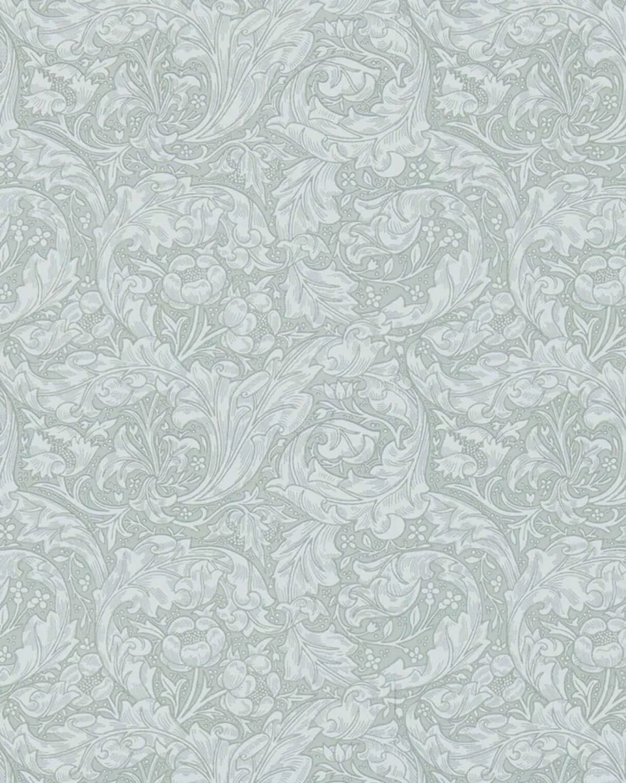William Morris & Co. Tapet - Bachelor´s Button Silver