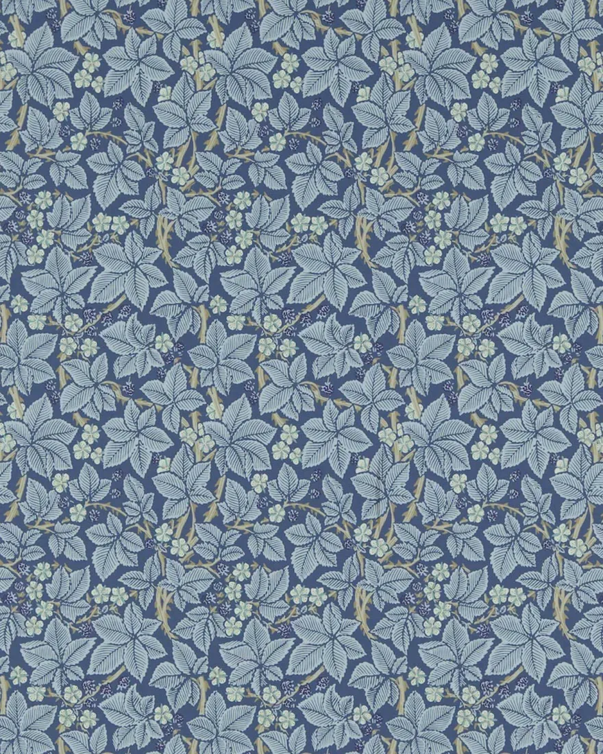 William Morris & Co. Tapet - Bramble Indigo