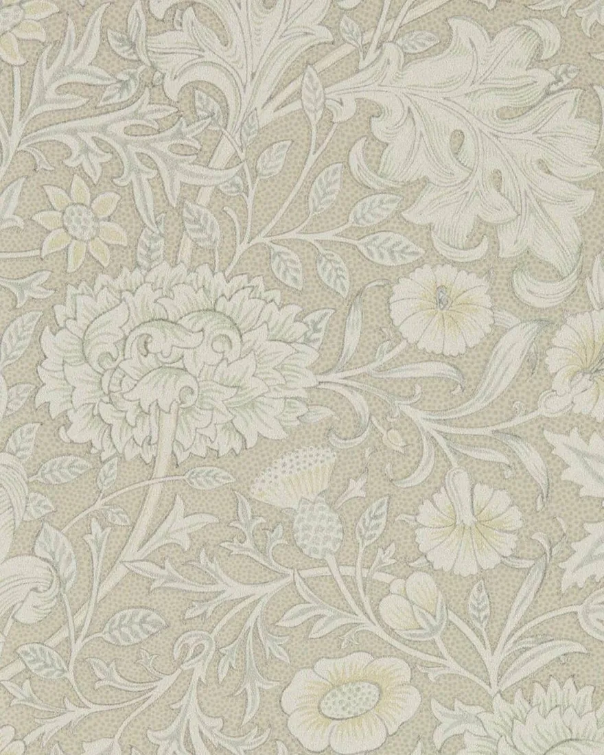William Morris & Co. Tapet - Double Bough pewter
