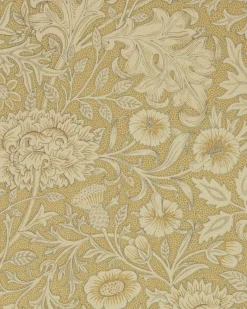 William Morris & Co. Tapet - Double Bough antique gold