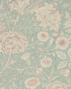 William Morris & Co. Tapet - Double Bough teal rose