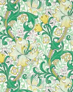 William Morris & Co. Tapet - Golden Lily Secret Garden