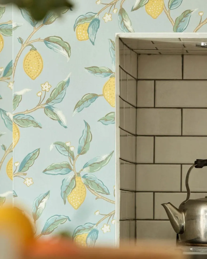 William Morris & Co. Tapet - Lemontree sage
