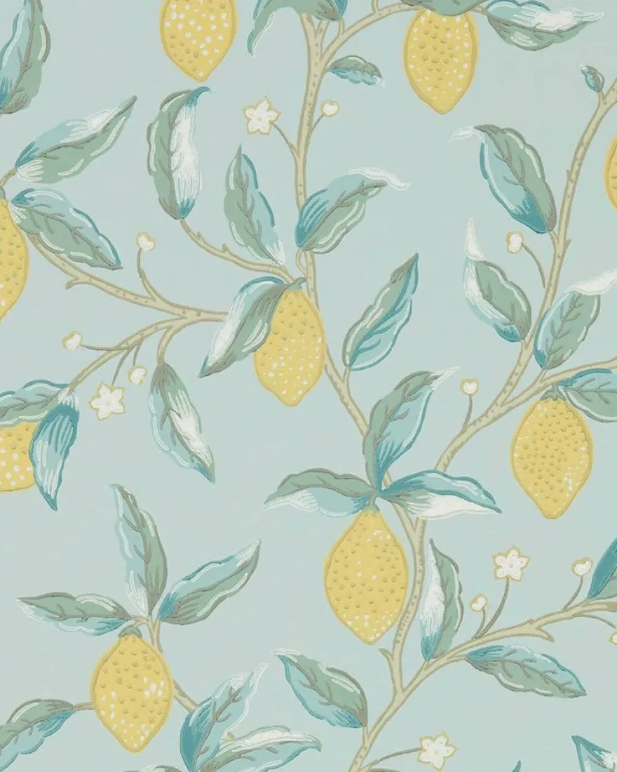 William Morris & Co. Tapet - Lemontree wedgewood