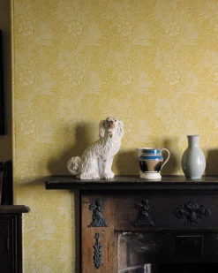 William Morris & Co. Tapet - Marigold Sap Green