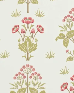 William Morris & Co. Tapet - Meadow Sweet Rose/Olive