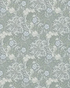 William Morris & Co. Tapet - Morris Seaweed Silver/Ecru